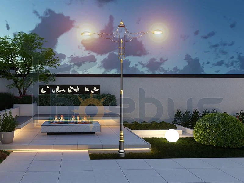 decorative light pole decorative light pole